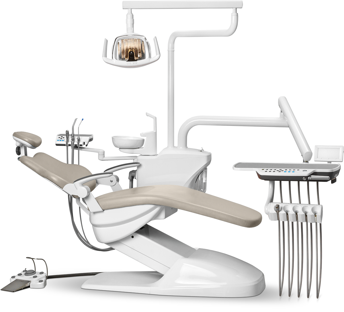 Стоматологическая установка SONZ Z-CHAIR 300, Молочный